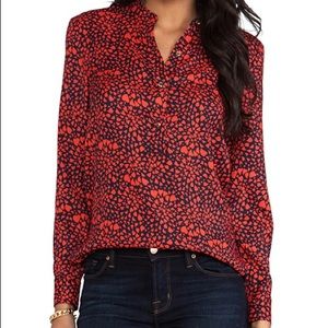 Juicy Couture Printed Satin Shirt